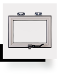 Allframe achterzetraam
